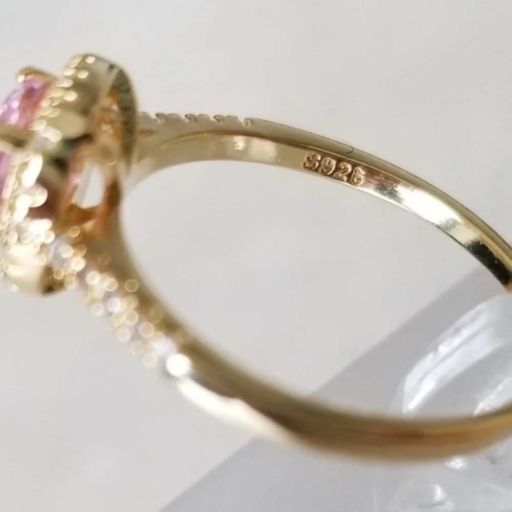 18k Pink Ring - Picture 6 of 8